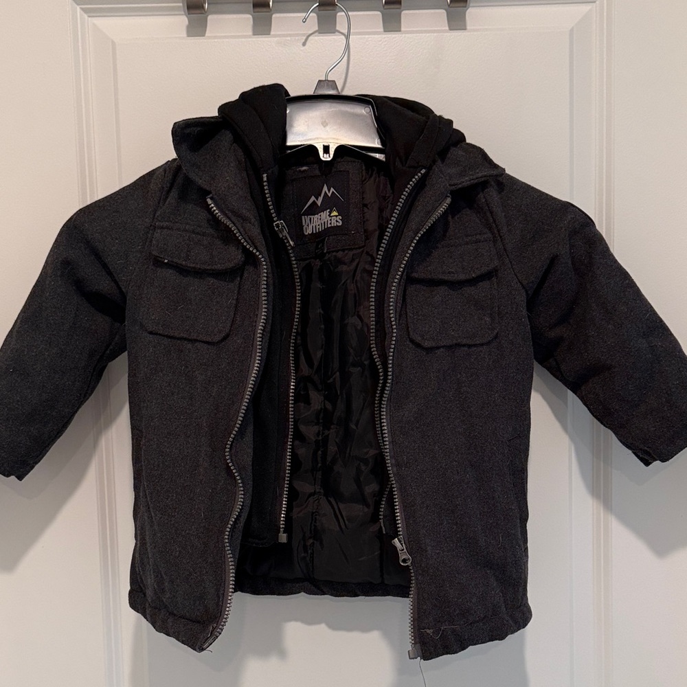 Black Pea Coat